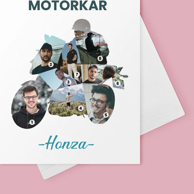 Tvar Z Fotek: Vynikající Motorkář - Přání