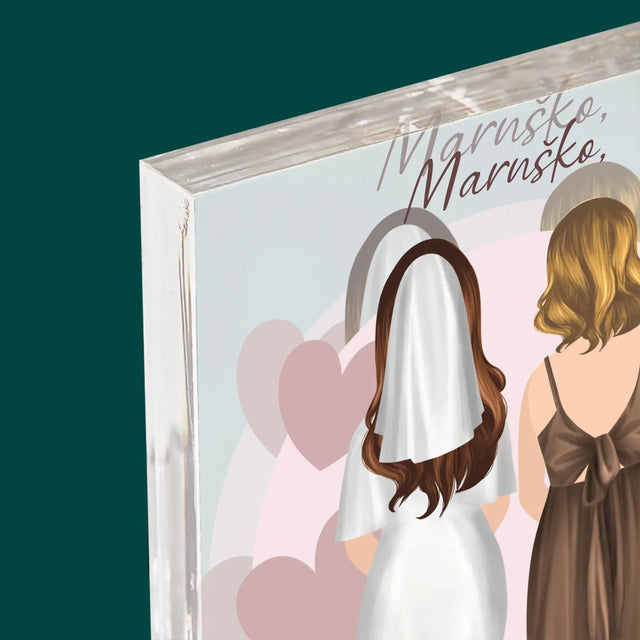 Designér Postav: Svědkyně - Akrylový Blok