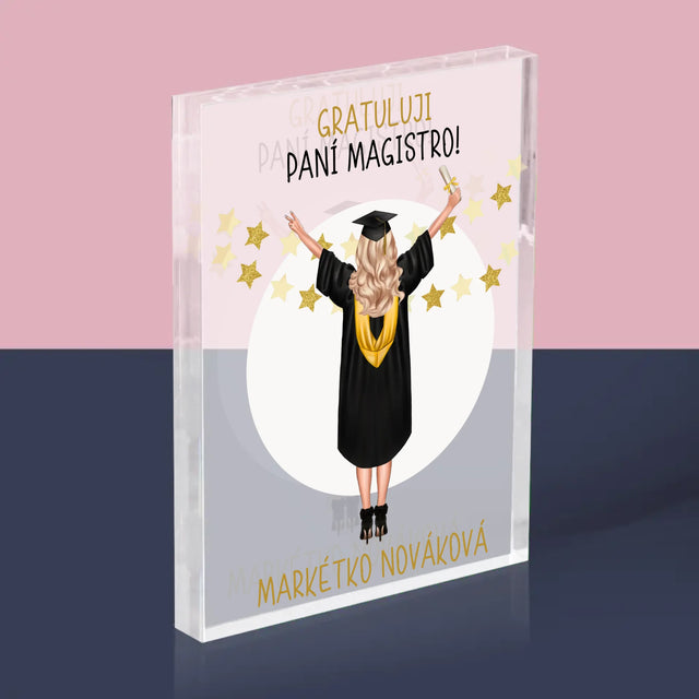 Designér Postav: Jsi Magistra - Akrylový Blok