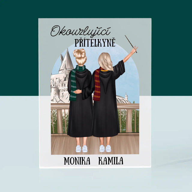 Designér Postav: Okouzlující Přítelkyně - Akrylový Blok