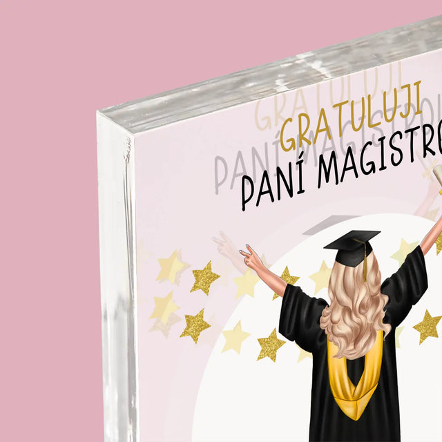 Designér Postav: Jsi Magistra - Akrylový Blok