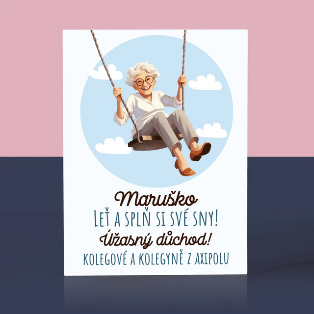 Jméno A Nápis: Splň Si Své Sny - Akrylový Blok