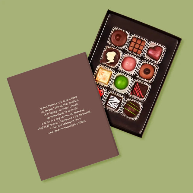 Fotokoláž: Vysvědčení Vzorné Táty - Pralinky