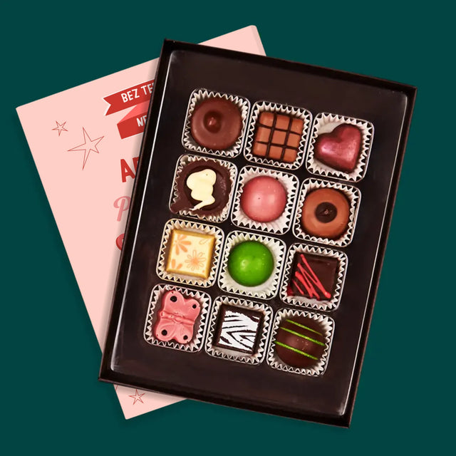 Jméno A Nápis: Bez Tebe Nejdu - Pralinky