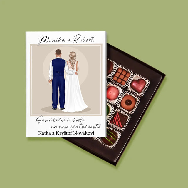 Designér Postav: Novomanželé - Pralinky