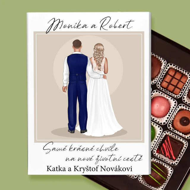 Designér Postav: Novomanželé - Pralinky