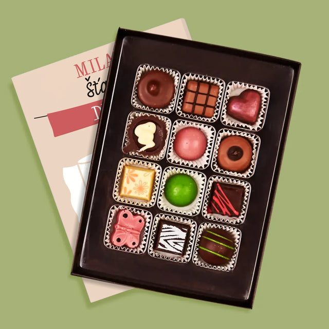 Jméno A Nápis: Šťastný Důchod - Pralinky