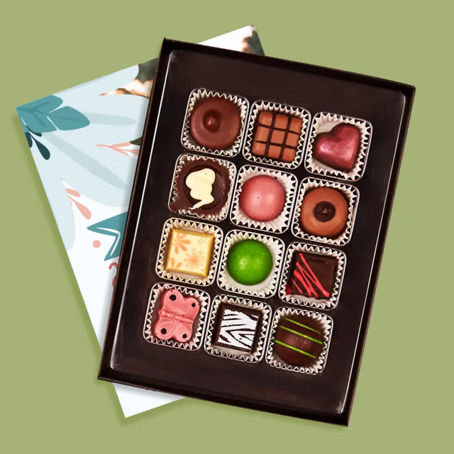 Fotka A Textem: Hodně Zdaru Nikoli V Práci - Pralinky