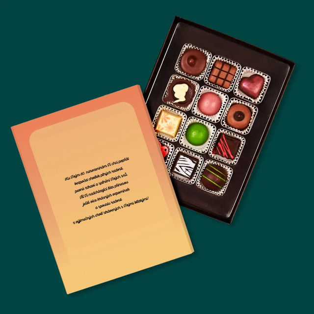 Fotokoláž: Vysněný Odpočinek - Pralinky