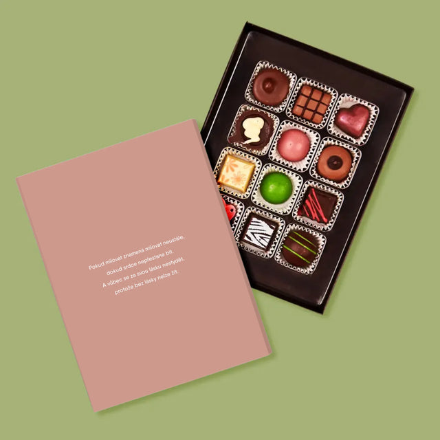 Fotka A Textem: Tvoje Písnička Na Qr - Pralinky