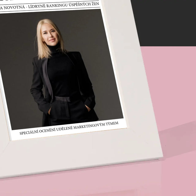 Obálka Časopisu: World’S Best Girl Boss - Fotorámeček