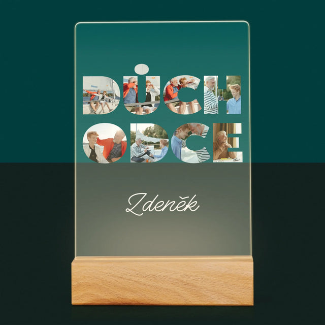 Slovo Z Fotek: Důchodce - Tisk Na Akrylovém Skle