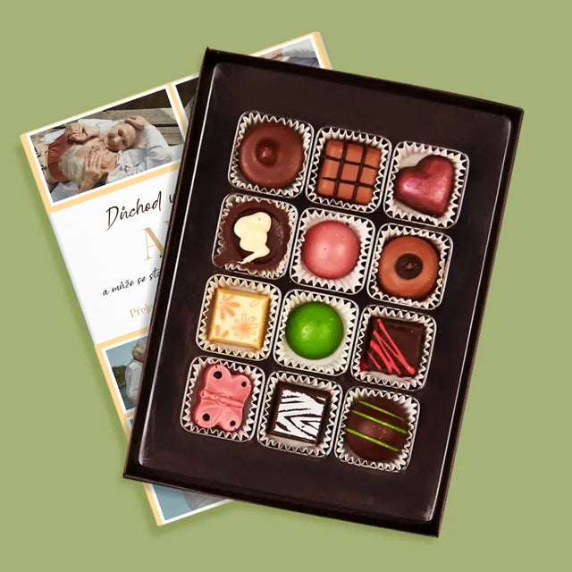 Fotokoláž: Důchod V Pestrých Barvách - Pralinky