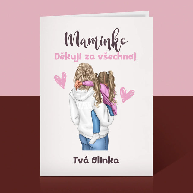 Designér Postav: Máma S Dítětem - Přání