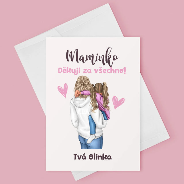 Designér Postav: Máma S Dítětem - Přání