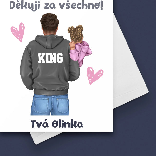 Designér Postav: Táta S Dítětem - Přání