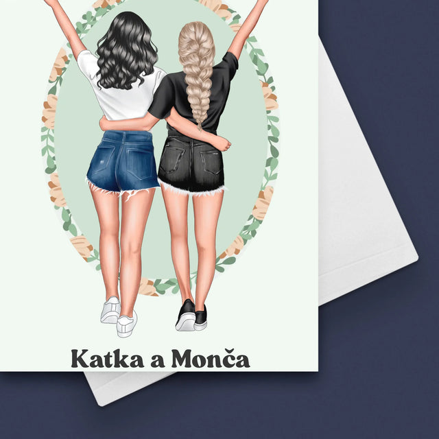 Designér Postav: Best Friends - Přání