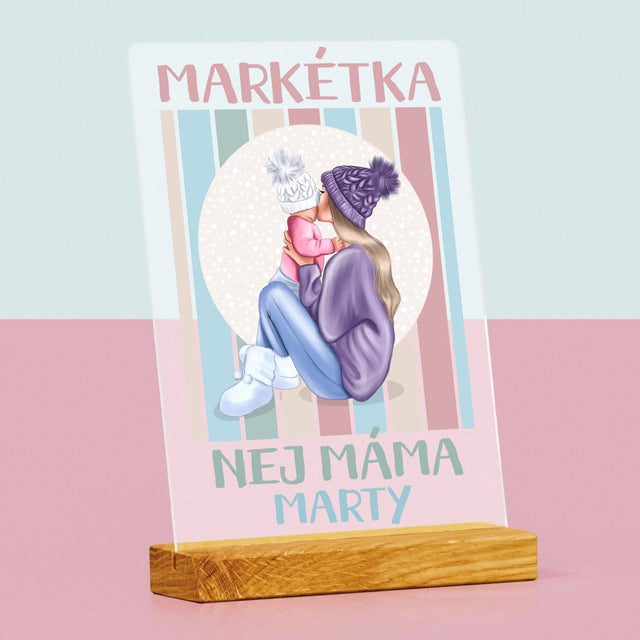 Designér Postav: Nej Máma - Tisk Na Akrylovém Skle