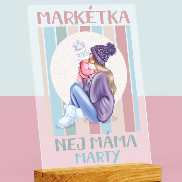 Designér Postav: Nej Máma - Tisk Na Akrylovém Skle