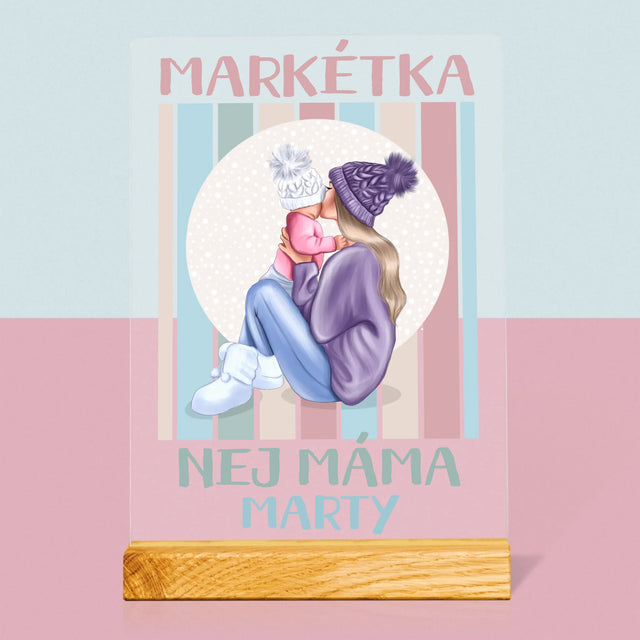 Designér Postav: Nej Máma - Tisk Na Akrylovém Skle