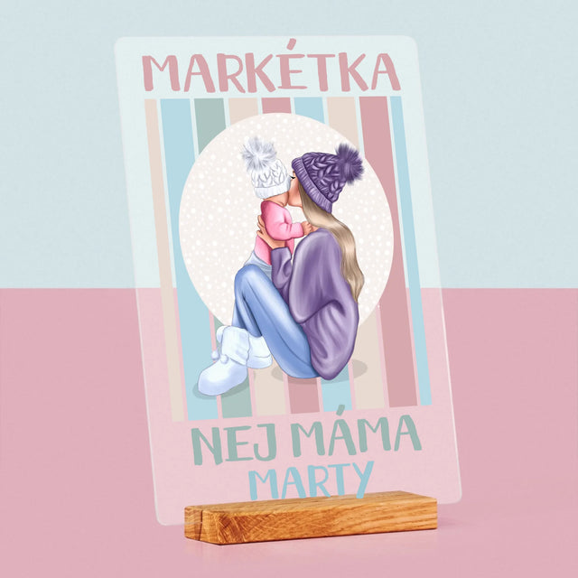 Designér Postav: Nej Máma - Tisk Na Akrylovém Skle