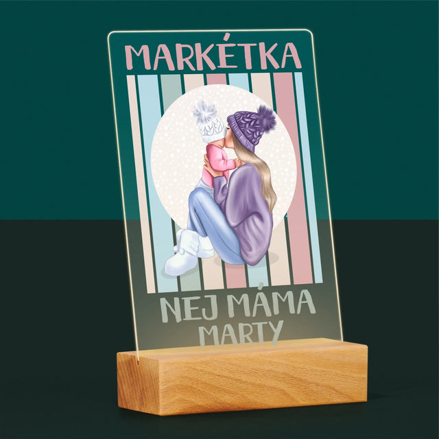 Designér Postav: Nej Máma - Tisk Na Akrylovém Skle