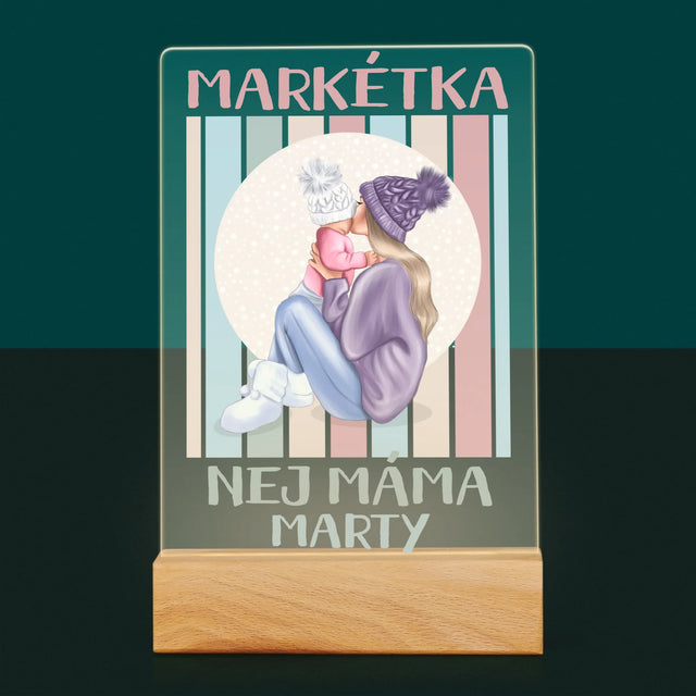 Designér Postav: Nej Máma - Tisk Na Akrylovém Skle