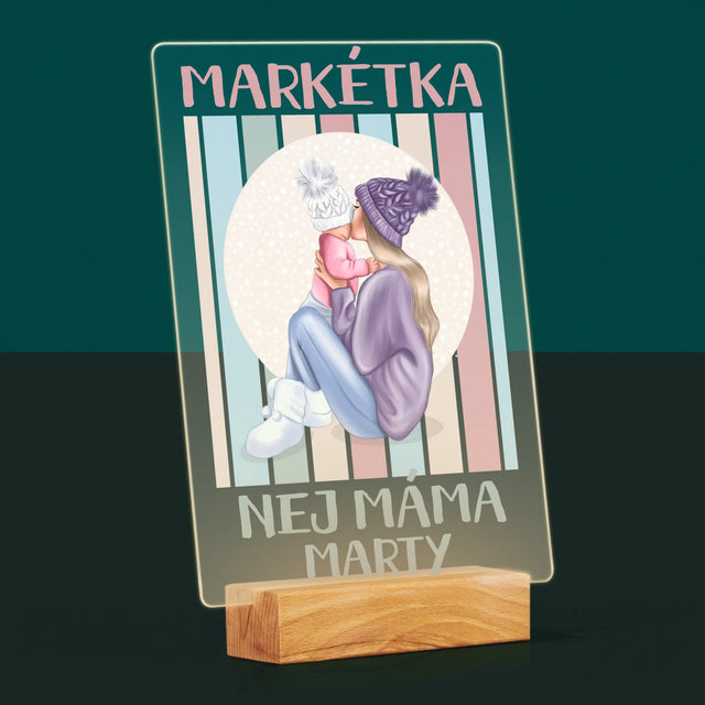 Designér Postav: Nej Máma - Tisk Na Akrylovém Skle