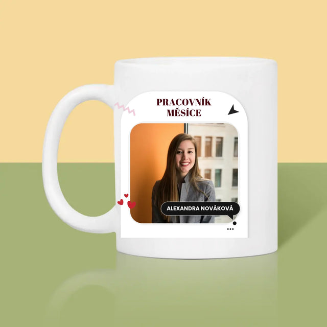 Fotka A Textem: Pracovník Měsíce - Hrnek