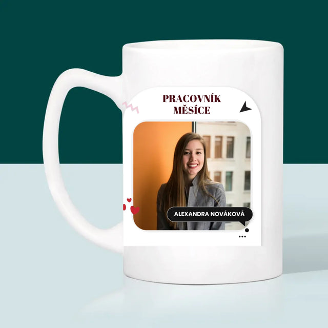 Fotka A Textem: Pracovník Měsíce - Hrnek