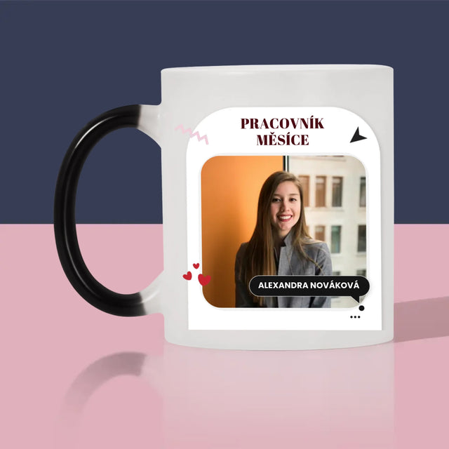 Fotka A Textem: Pracovník Měsíce - Hrnek