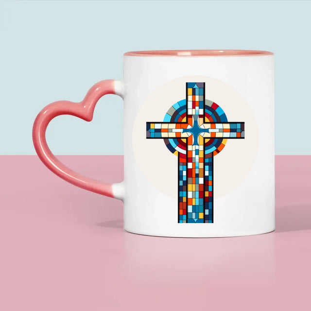 Jméno A Nápis: Poděkování Kříž - Hrnek