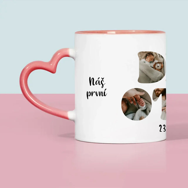 Slovo Z Fotek: Náš První Den Tátů - Hrnek