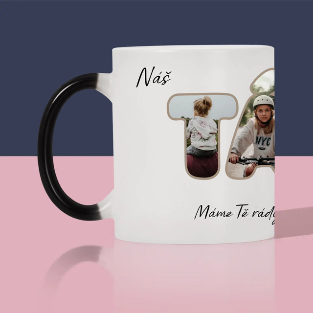 Slovo Z Fotek: Náš Táta Je Nejlepší - Hrnek