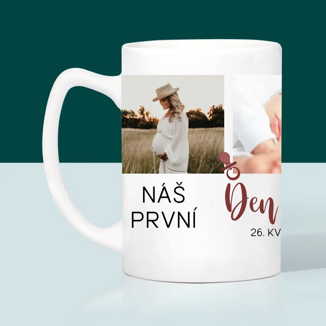 Fotokoláž: Náš První Den Matek - Hrnek