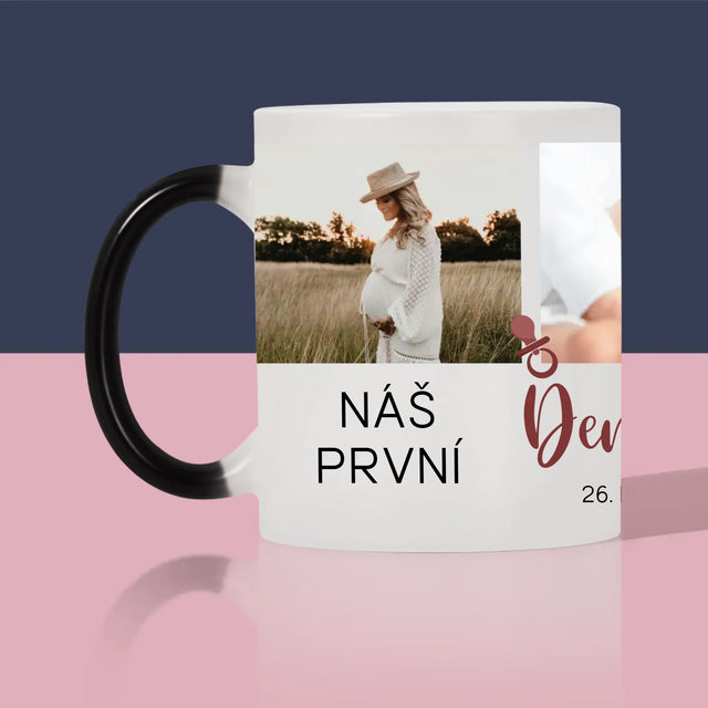 Fotokoláž: Náš První Den Matek - Hrnek