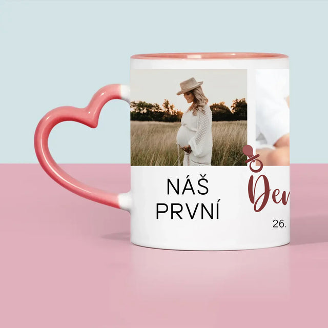 Fotokoláž: Náš První Den Matek - Hrnek