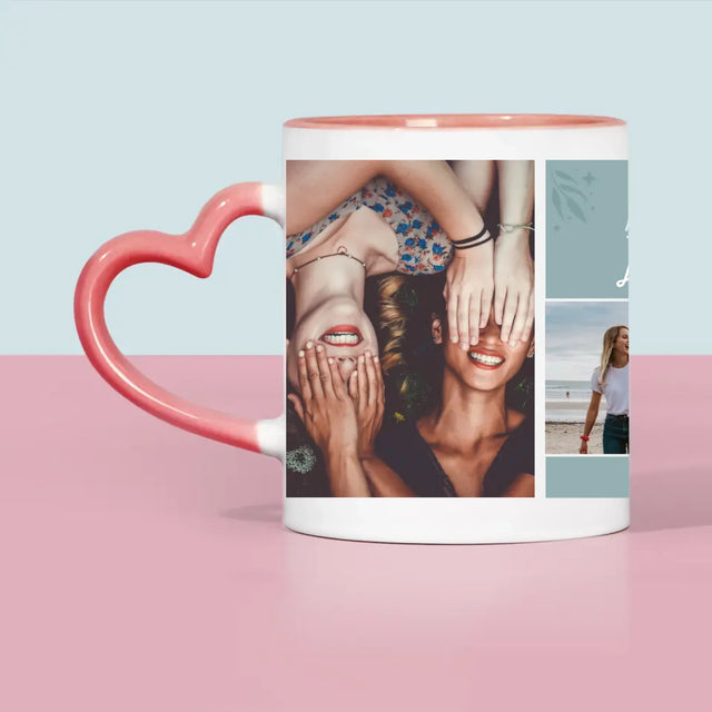 Fotokoláž: Nejlepší Kamarádky - Hrnek