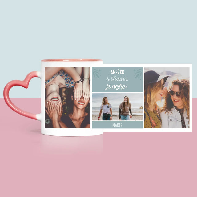 Fotokoláž: Nejlepší Kamarádky - Hrnek