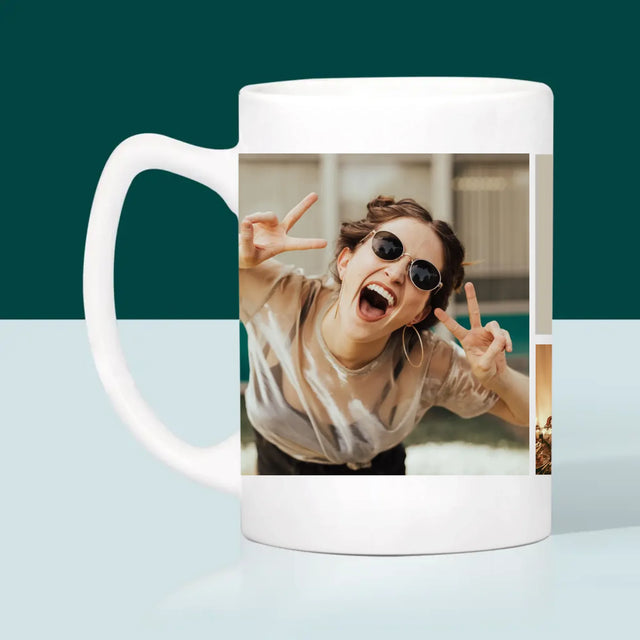 Fotokoláž: Narozeniny - Hrnek