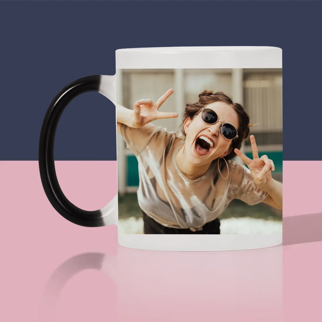 Fotokoláž: Narozeniny - Hrnek