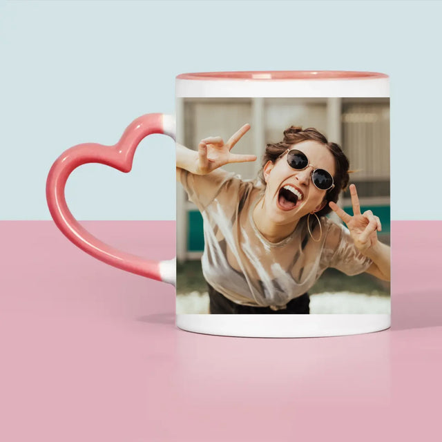 Fotokoláž: Narozeniny - Hrnek