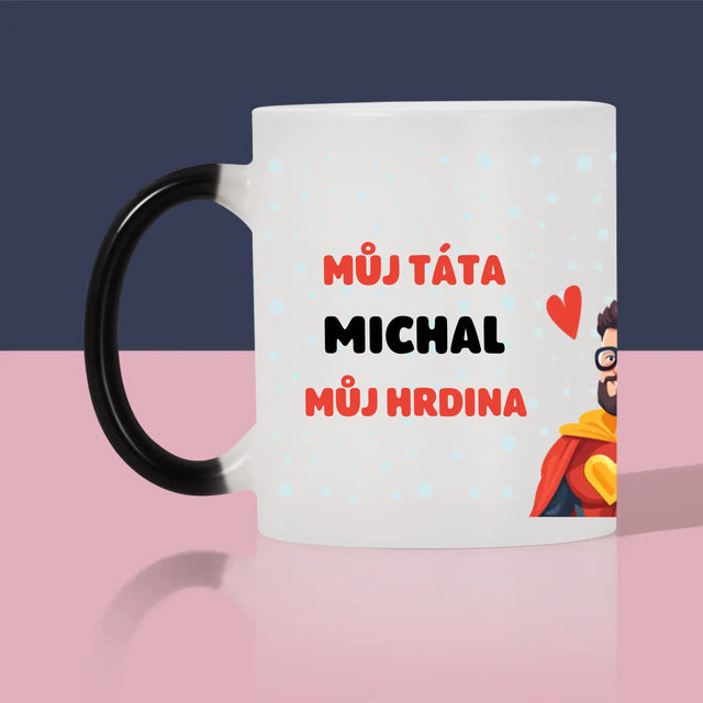 Fotka A Textem: Táta - Můj Hrdina - Hrnek