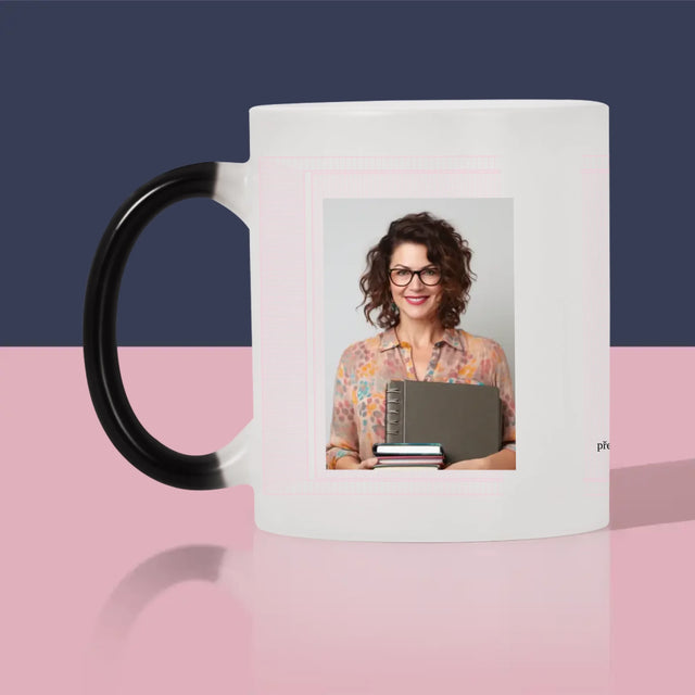 Fotka A Textem: Vysvědčení Nejlepšího Učitele - Hrnek