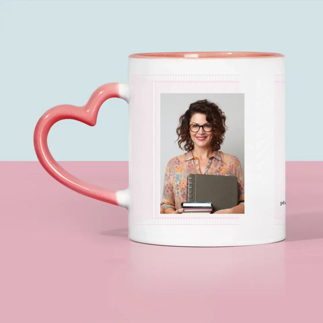 Fotka A Textem: Vysvědčení Nejlepšího Učitele - Hrnek