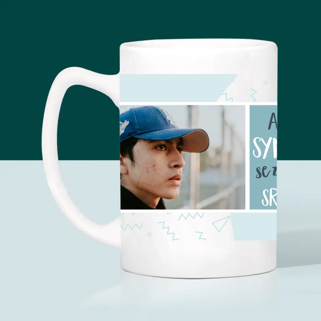 Fotokoláž: Syn Se Zlatým Srdcem - Hrnek