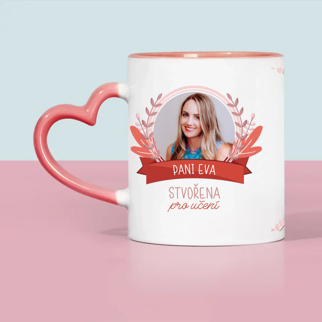 Fotka A Textem: Stvořena Pro Učení - Hrnek