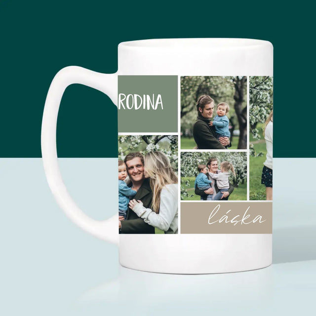 Fotokoláž: Rodinná Koláž Z Fotek - Hrnek