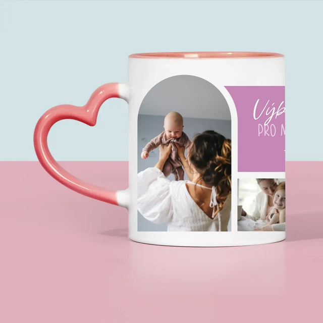 Fotokoláž: Výbornou Kávu, Mami - Hrnek