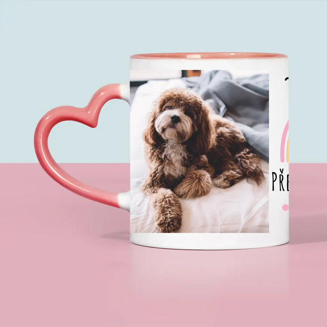 Fotokoláž: Přeji Krásný Den - Hrnek